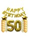 Generic 40-Piece Birthday Letter Party Foil Balloons Banner Set