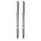 Uni-ball Eye Fine Rollerball Pen Black 0.7mm 2 PCS