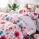 DEALS FOR LESS - Queen/Double Size, Duvet Cover, Bed Sheet  Set of 6 Pieces,  Floral Design