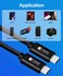 CAROSKI USB A to USB C 3.0 Cable 5Gbps USB C Cable with 1.2M Length Type C Cable Fast Charge Compatible with Galaxy S21 ultra S21+ S20 FE A12 A21s Note 20 Ultra - Huawei