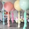 Party Time 6-Pieces Multicolor 36 inch Pastel Balloons Large Round Macaron Balloons Big Colorful Latex Balloons for Photo Shoot Wedding Baby Shower Birthday Party Decorations - Party Supplies