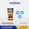 BROTHER PT E550WVP Label Printer, Portable Label Maker for Electricians and Network Installations, QWERTY Keyboard, Up to 24mm label, Orange, Large
