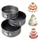 Generic 3-Piece Cake Mould Round 24/26/28 cm