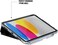 Tech21 Evo Folio Designed For iPad 10th Generation Case Cover (2022) 10.9 inch With Apple Pencil Holder - Black