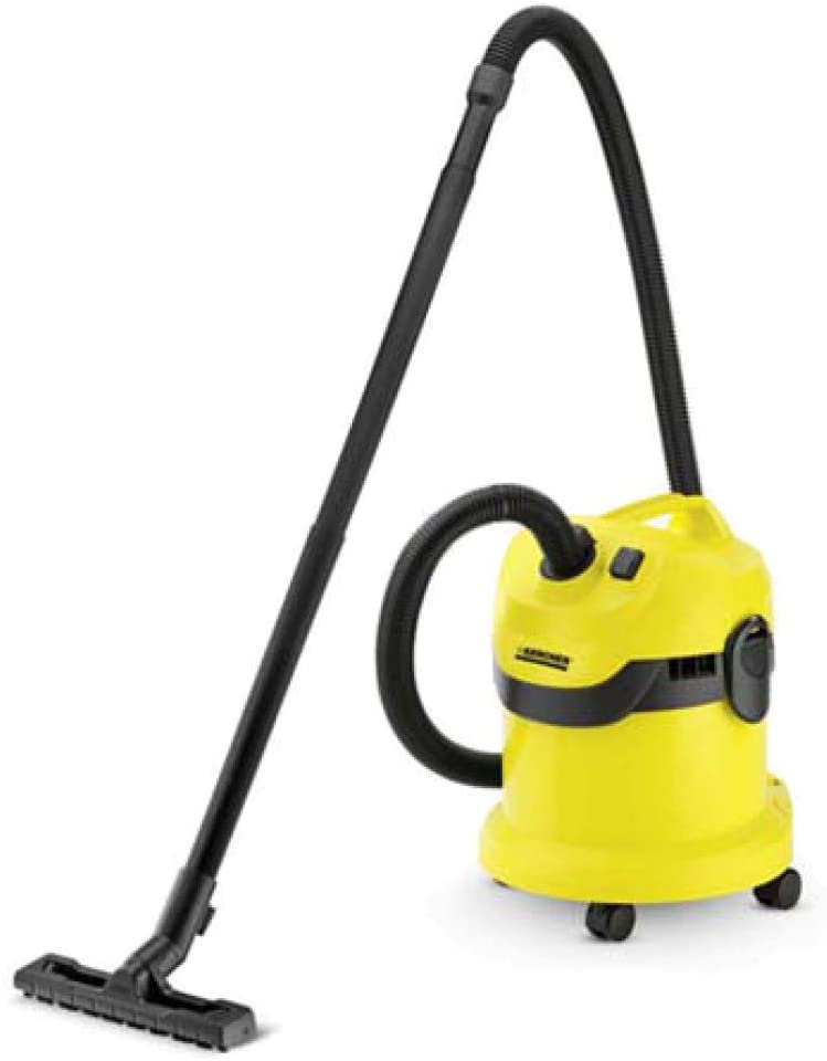 Karcher Strong Wet Dry Vacuum Cleaner, 12L, 1000W Only, Low Consumption, Wd2