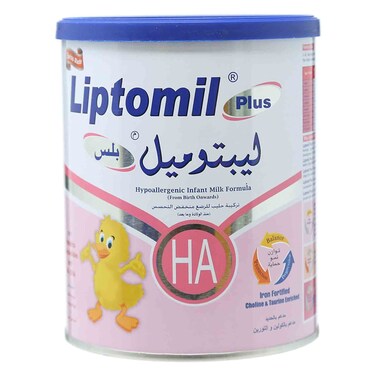 Liptomil Plus HA Hypoallergenic Infant Formula Milk Powder 400g