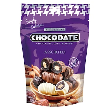 Chocodate Date Almond Chocolate 100g