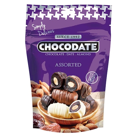 Chocodate Date Almond Chocolate 100g