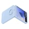 Samsung Silicone Case Cover with Ring for Galaxy Flip6 Blue