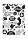 Metal Plate Of  Poster Black/White