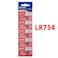 Accell LR754/ 193/ 1.5V Watch Batteries - 10 Pieces