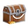 Creative Converting- Pirate Treasure Favor Box 3.25in X 3.25in X 2.5in 8pcs< >Multicolor< >