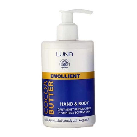 Luna Hand and Body Cream - Cocoa Butter Scent - 300ml