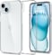 Spigen Liquid Crystal designed for iPhone 15 Plus case cover - Crystal Clear