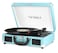 Victrola Vintage Bluetooth Record Player, Portable Suitcase Vinyl LP Player with 3-Speed LP Turntable, Built-in Stereo Speakers, Aux-In and RCA Out. Elegant Turquoise Color