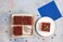 Lavish [ 50-Pieces ] Blue, Disposable Napkin Paper Tissue Size 40 X 40 cm