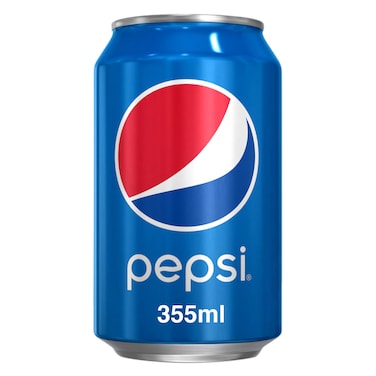 Pepsi Carbonated Soft Drink Can 355ml