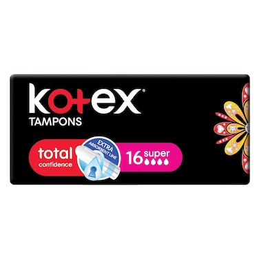 Kotex Super Tampons 16 Count