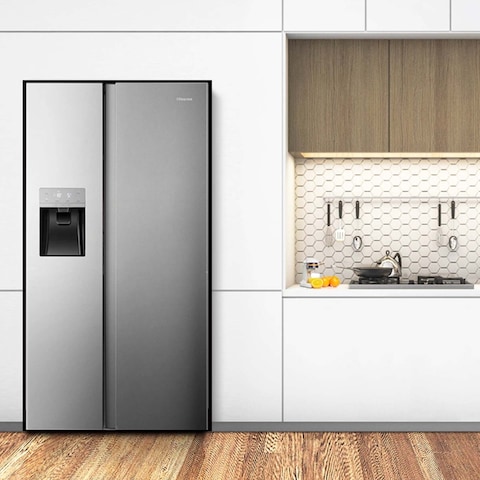 Hisense Sbs Fridge Rc-70Ws4Sa 632L