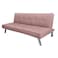 In House Sandi 2 In 1 Sofabed Linen Upholstered - Dark Pink