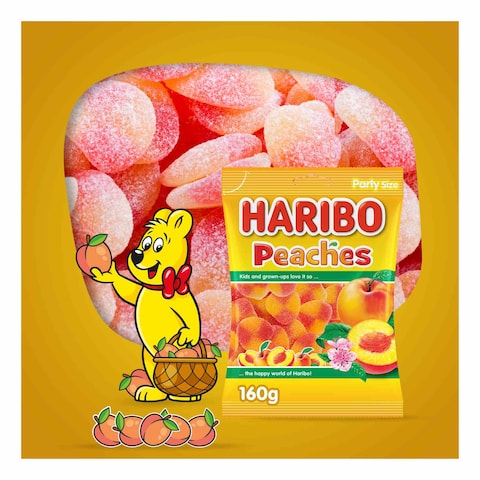 Haribo Peaches Candy 160g