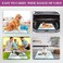 Vsell24  Extra Large Pads for Dogs Cats Rabbits Pets-(Large) 60X90cm 80PC