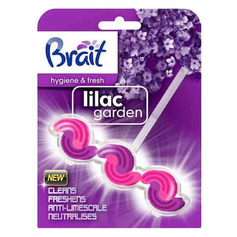 BRAIT TOILET BLOCK LILAC GARDEN 45G