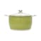 Regas Round Casserole With Lid Green 23cm