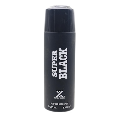 X CREATION S/BLACK DEODRANT M 200ML