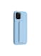 Generic Shockproof PC TPU Protective Case With Wristband Holder For Apple iPhone 12 Mini 5.4inch Light Blue