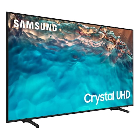 Samsung  BU8000 55-Inch Crystal UHD 4K Flat Smart TV UA55BU8000UXZN Black