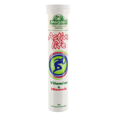 Megavit Active Life Eff 20 Tabs