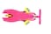 Foldable 3 Wheels Kids Scooter, For Ages Less Than 4 Years - Pink