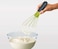 Joseph Joseph 10539 Twist Whisk- Flat Whisk And Balloon Whisk- Suitable For Non-Stick Cookware, Silicone, Grey/Green