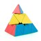 Generic-Pyramid Speed Cube Triangle Magic Cube Pyramid Stickerless Cube Puzzle Cube for Beginners Kids