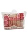 Generic 7-Piece Travel Makeup Spray Bottle Kit Pink/Clear