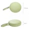 Aiwanto Body Measure Tape Body Retractable Ruler Sewing Tailor Double Scale 60 Inch 150 cm Pocket Tape (Green, Rounnd)
