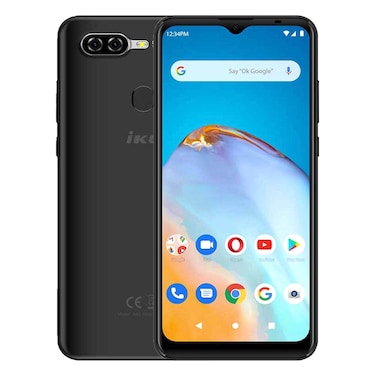 أي كيه يو إيه 40 - هاتف ذكي 6.52 بوصة 32 جيجابايت/3 جيجابايت ثنائي الشريحة الجيل الرابع - أسود