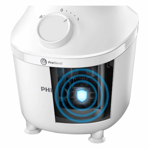Philips 3000 Series HR2041/10 Blender White 450W 1L