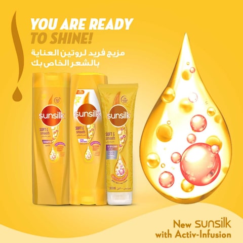 Sunsilk Shampoo Soft &amp; Smooth 350ml Pack of 2