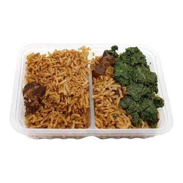 Beef Pilau With Spinach