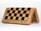 Beauenty, 3 In 1 Wooden Board Game Set Compendium Travel Games Chess Backgammon Draughts Entertainment International Chess Set Board