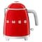 Smeg 50&#39;s Style Mini Kettle 1400W KLF05RDUK Red