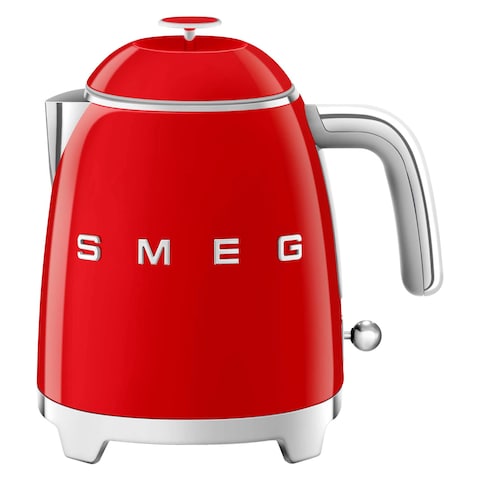 Smeg 50&#39;s Style Mini Kettle 1400W KLF05RDUK Red