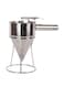 Pancake Batter Dispenser Silver 26X20centimeter