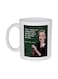 muGGyz Printed Ceramic Coffee Mug White 11Ounce