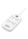 Ldnio USB Power Strip With Socket White 2Meter