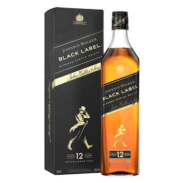 Johnnie Walker Black Label 40 Alcohol Whisky 750ML