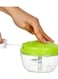 Generic Manual Food Chopper Green/Clear/White 100g
