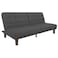 In House Maria 2 In 1 Sofabed Velvet Upholstered - Dark Grey